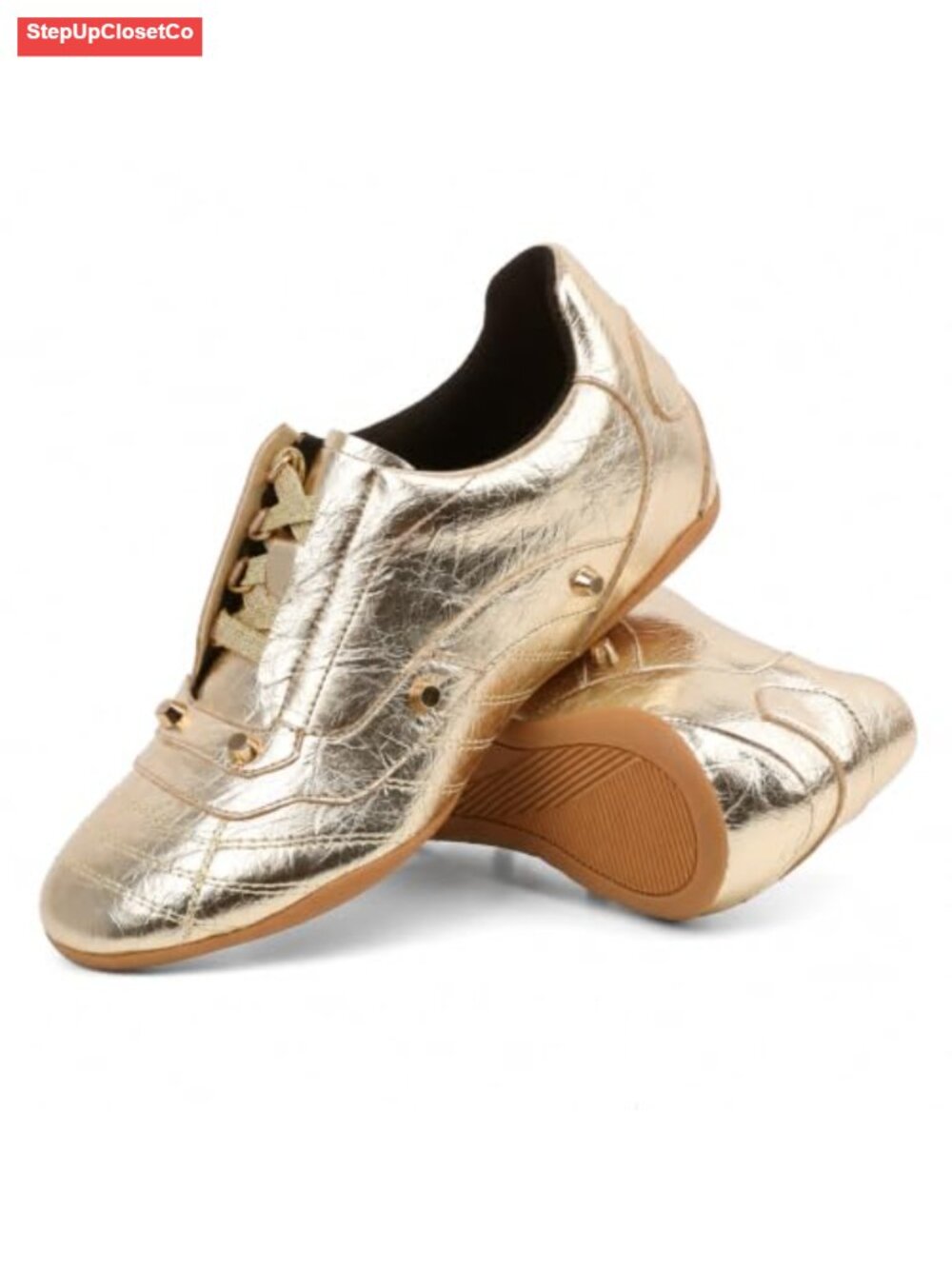 Cushioned Leather Walking Sneakers for Women with Arch Support